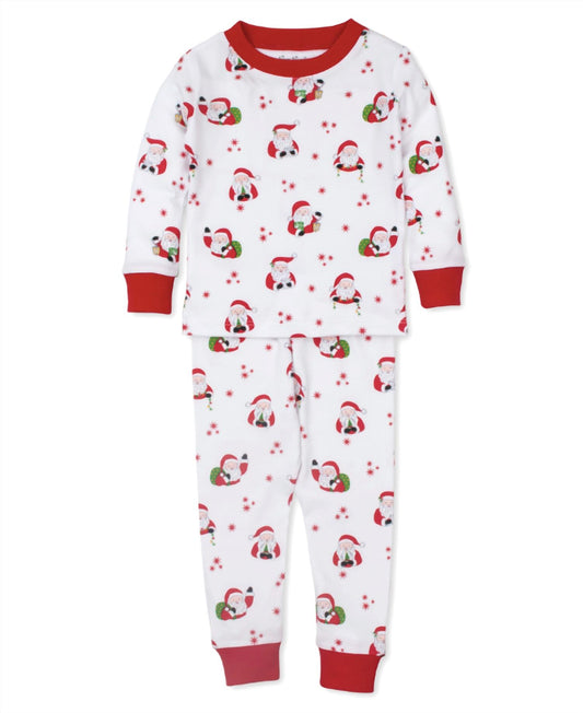 Kissy Kissy - Kids' Jolly Santas Pajama Set