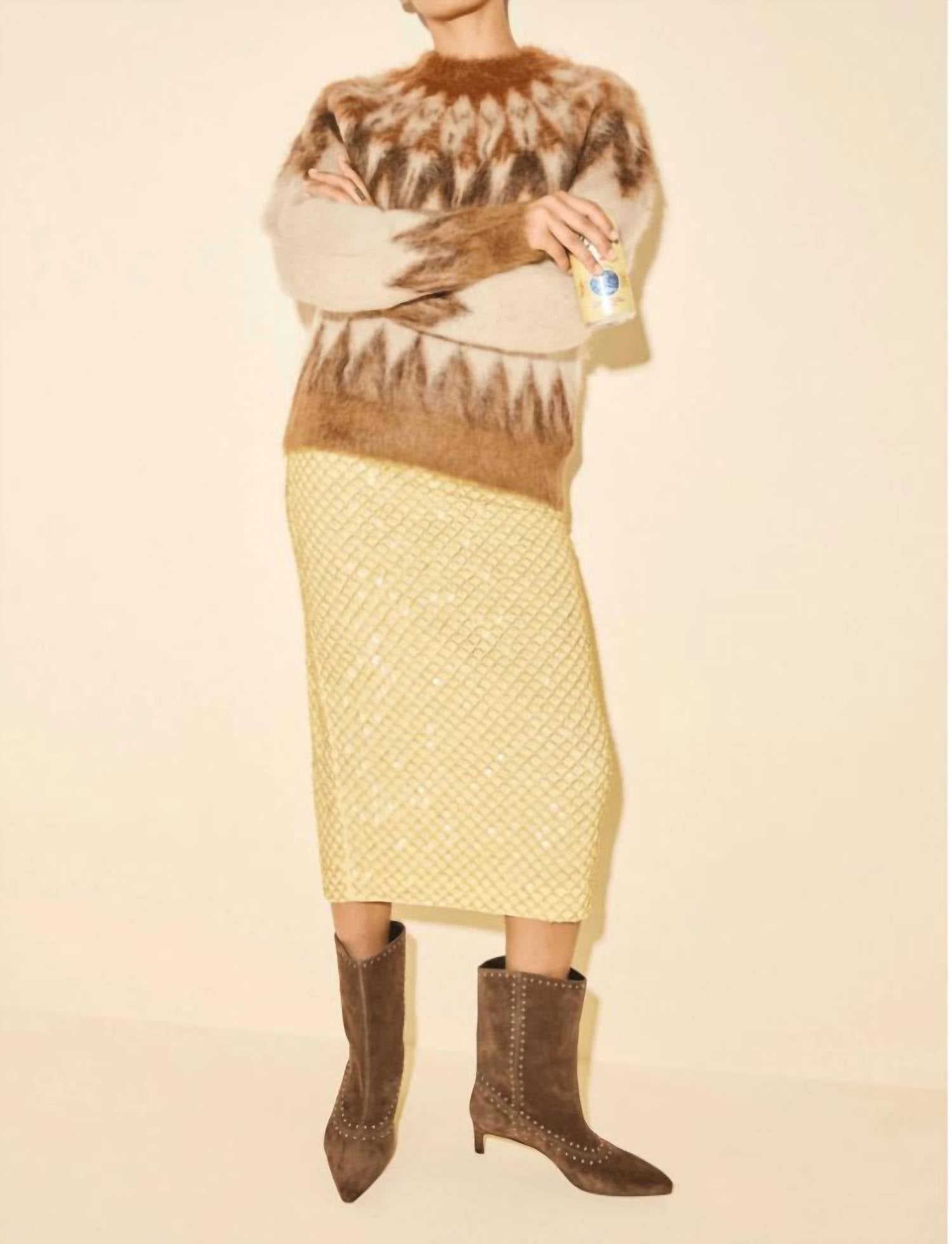Freda Salvador - Women's Tricia Studded Suede Boot