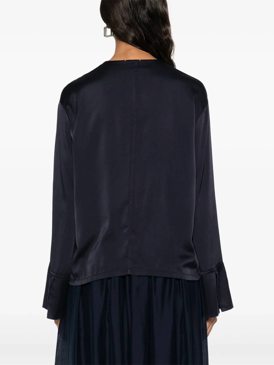 Forte Forte - Satin Long Sleeve Top