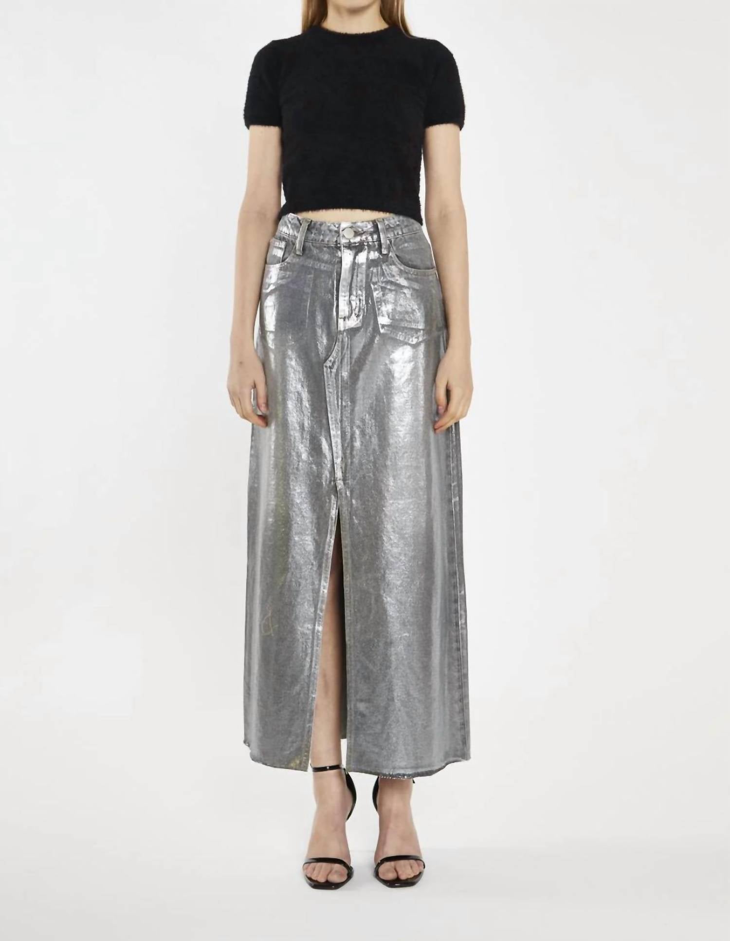 Glamorous - Women's Fluffy Knit Crop Jumper