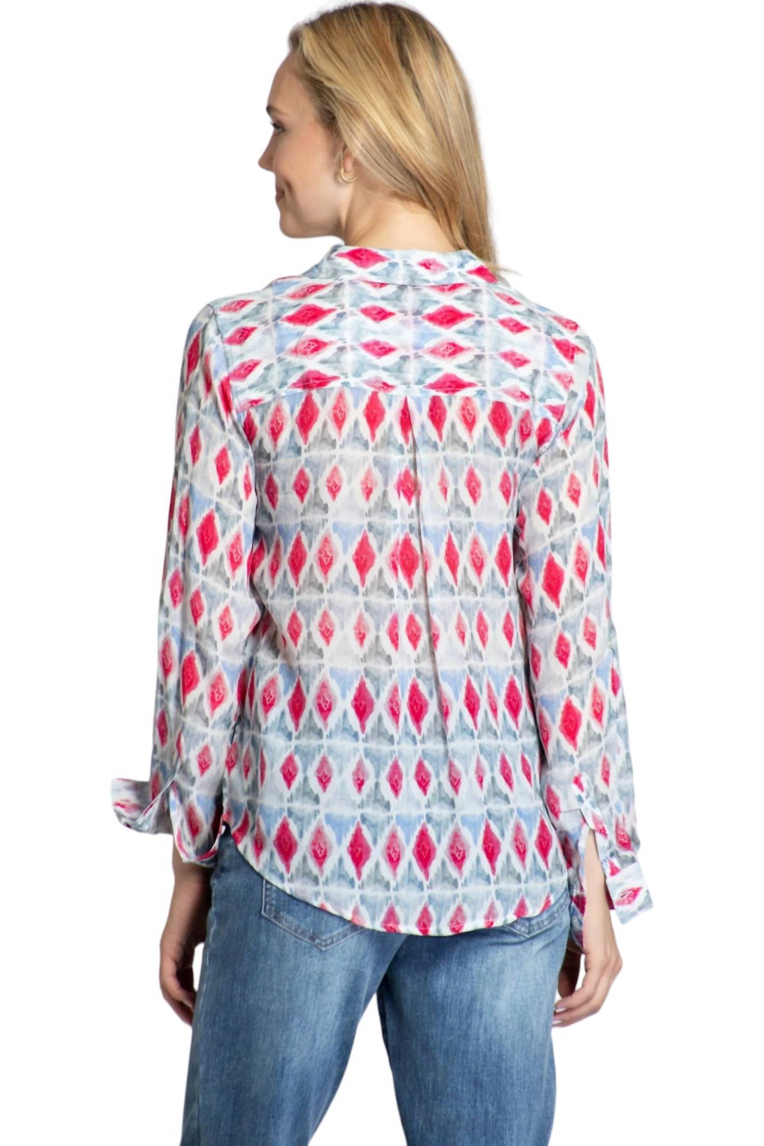 Apny - Harlequin Diamonds Top