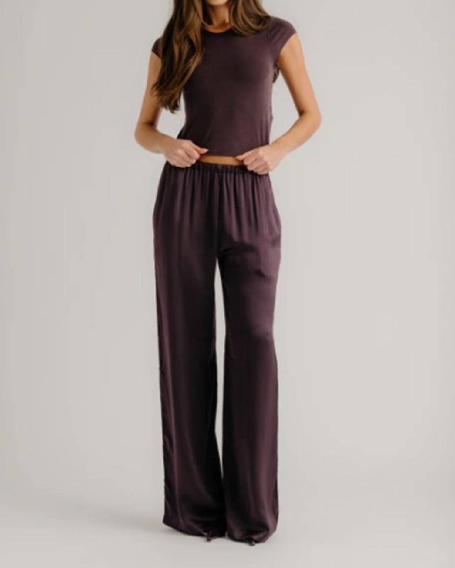 Sablyn - Lexi Lower Rise Relaxed Pull On Pant