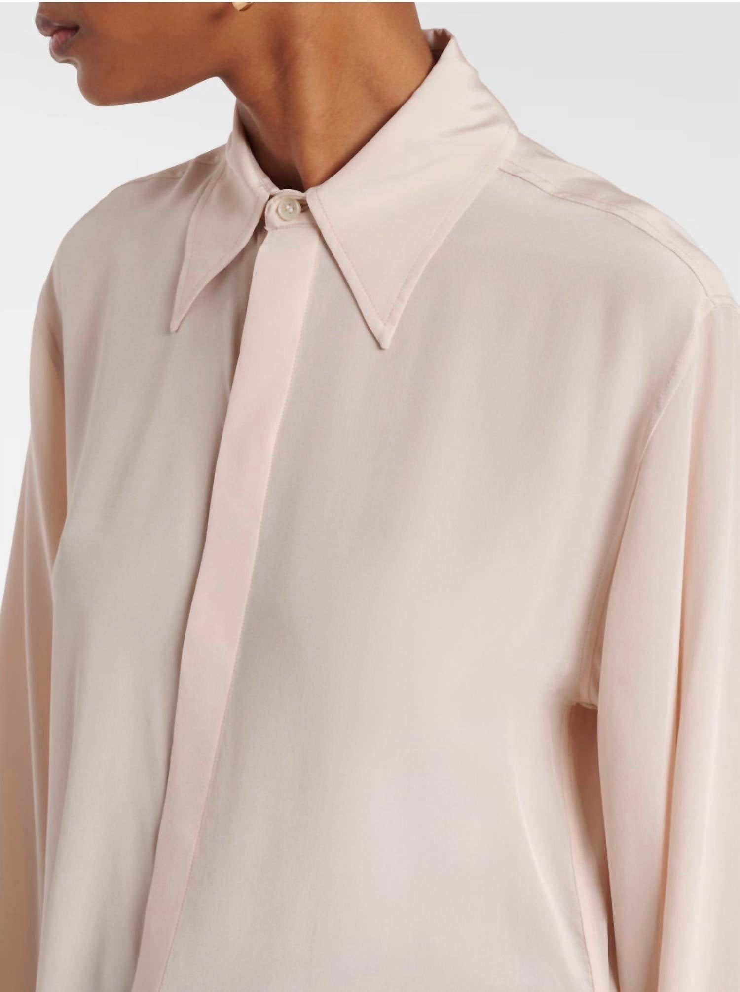 Victoria Beckham - Women's Blouson Sleeve Blouse