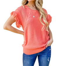 And The Why - Flying Free Short Sleeve Sweater