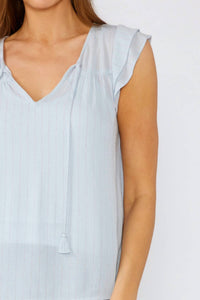 Lovestitch - Cressida Flutter Sleeve Top