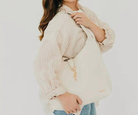 Pretty Simple - Women's Haddie Hobo Vegan Leather Tote