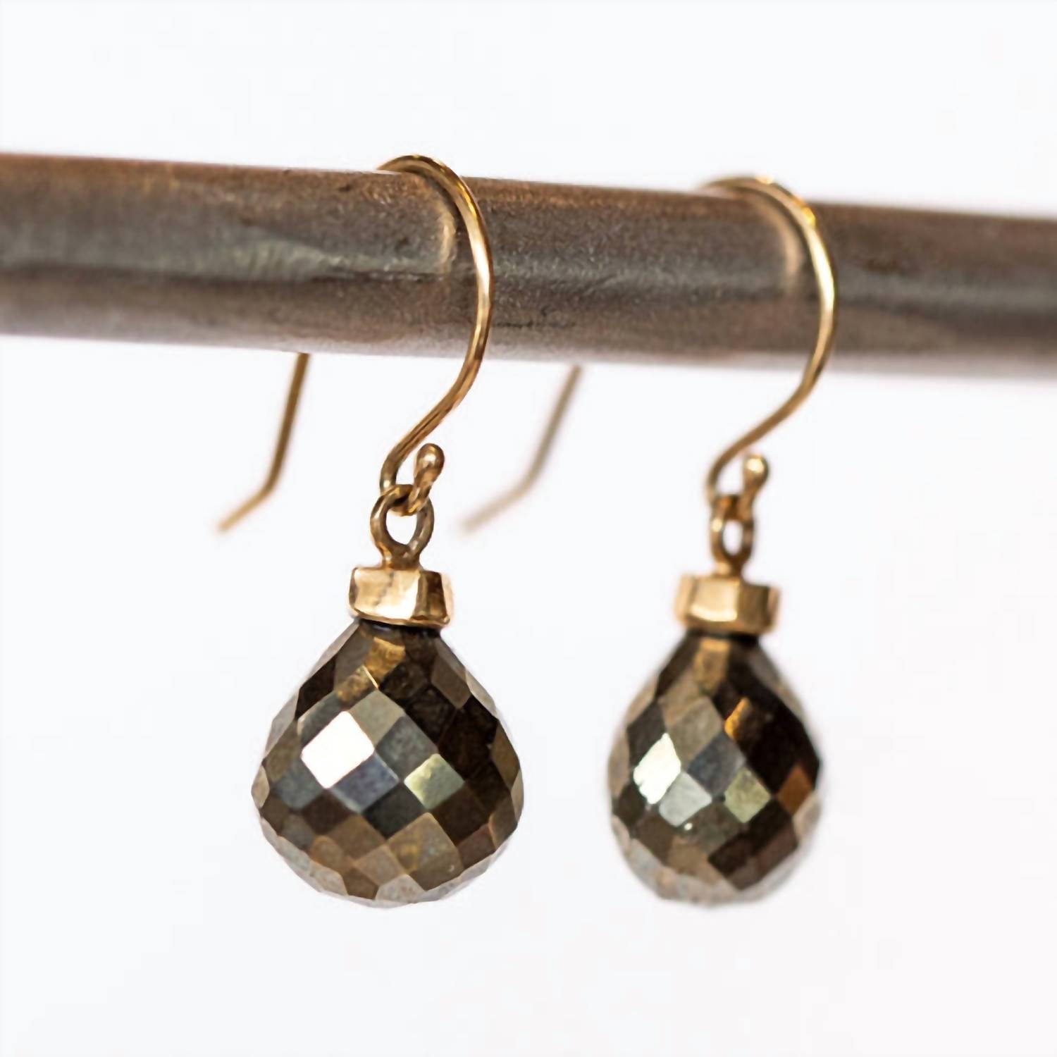 Jamie Joseph - Women's 14k Pyrite Earrings