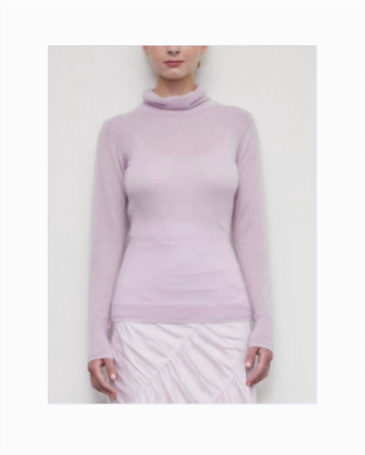 Brazeau Tricot - Tissue Turtle Neck Top
