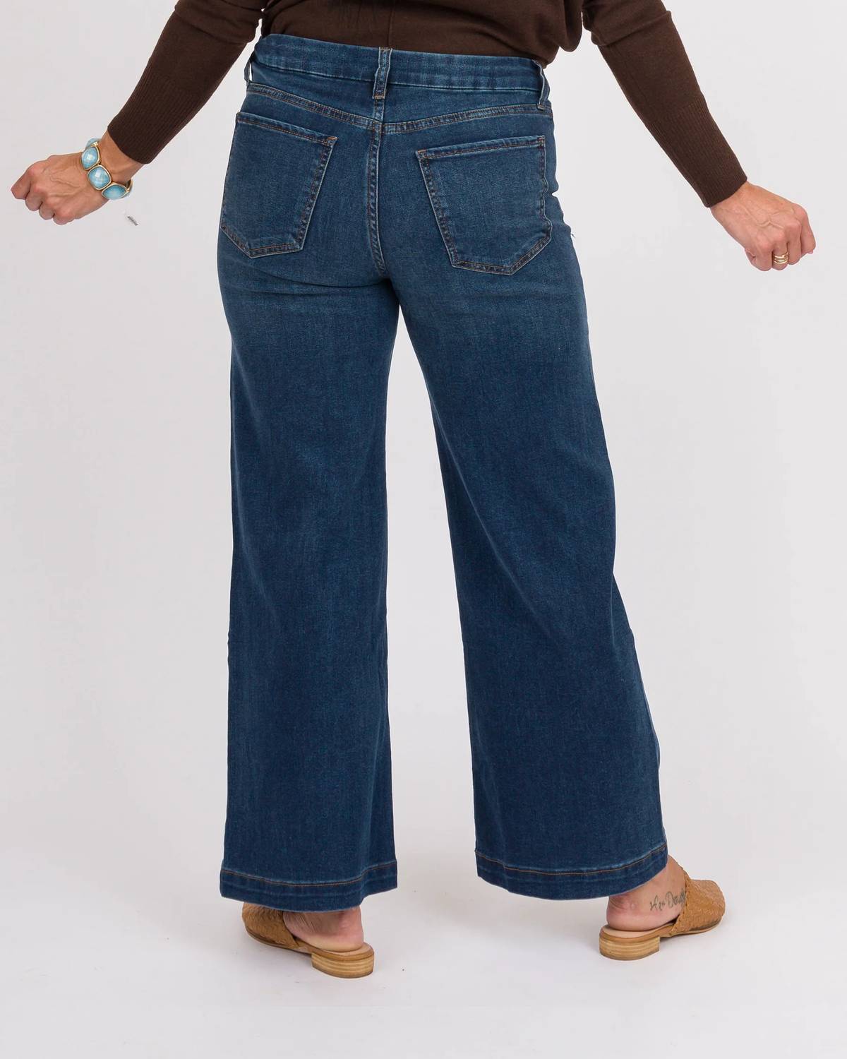 Kut From The Kloth - Meg High Rise Wide Leg Jeans With Patch Pocket
