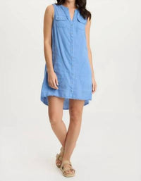 Xcvi - Catava Linen Jersey Tank Dress