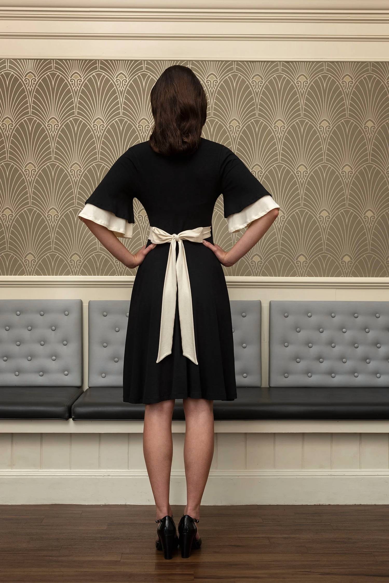 Devinto - Gabija Colorblock Wrap Dress