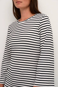 Kaffe - Liddy Jersey Cropped Sleeve Blouse