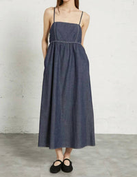 The Korner - Charleston Denim Midi Dress