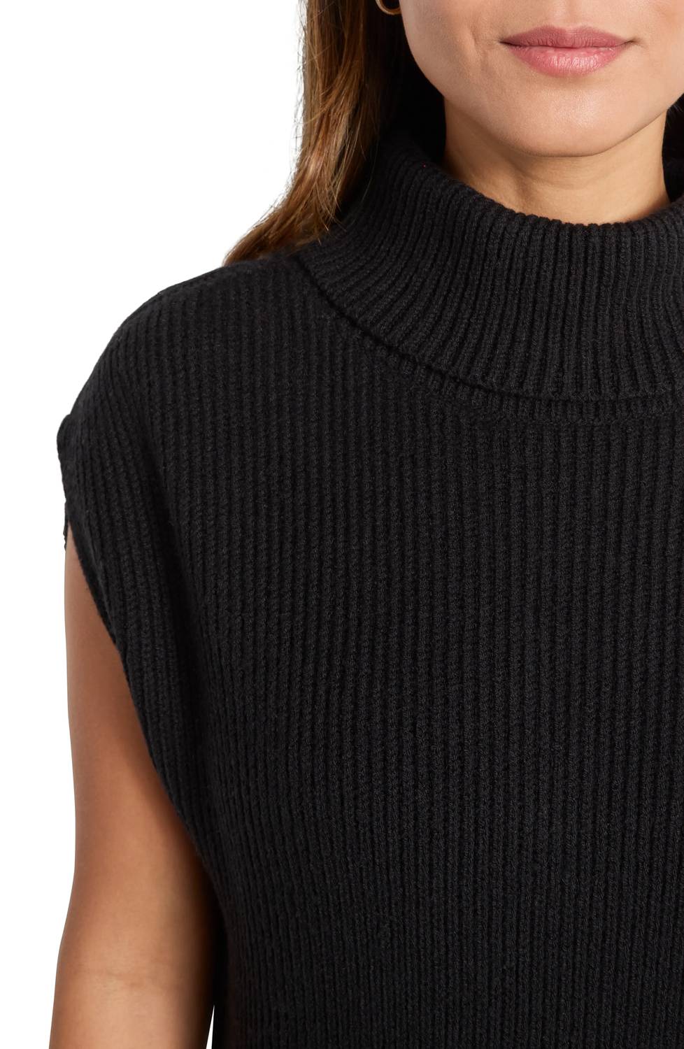 Splendid - Madeline Rib Turtleneck Maxi Dress