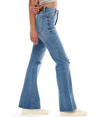 Hidden - Happi Distressed Flare-leg Jeans