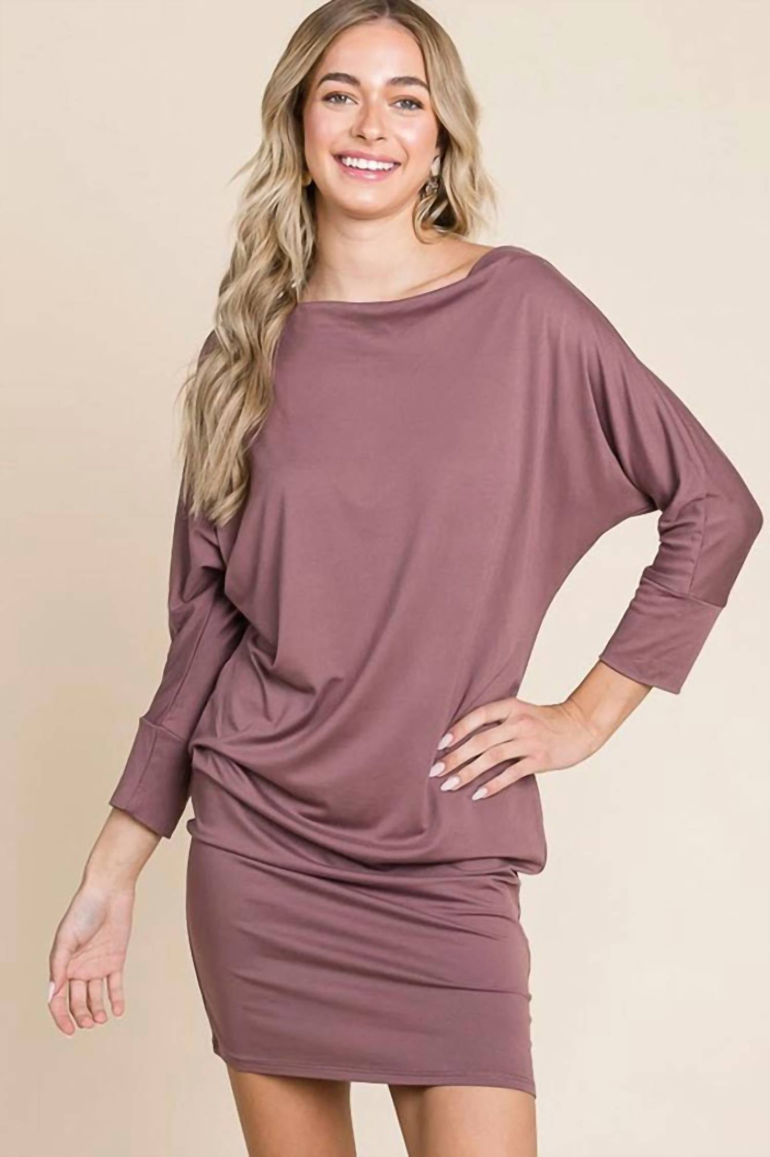 Culture Code - Dorman Sleeve Mini Dress