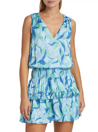 Ramy Brook - Kiara Printed Vneck Dress