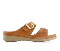 Andrea - Women's Double Strap Comfort Sandals