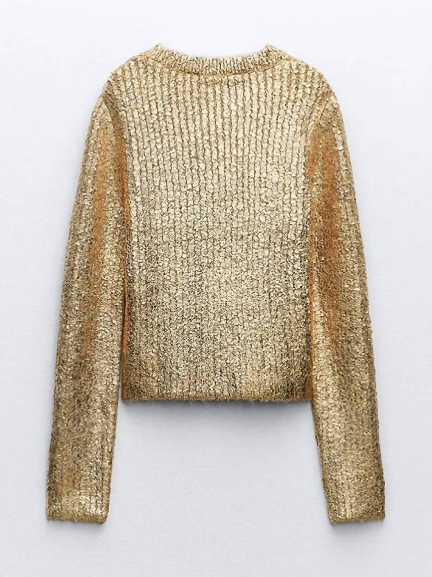 Sundayup - Ribbed Long Sleeve Sweater