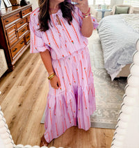 Adrienne - Tatum Smocked Maxi Skirt