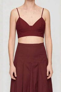 A.L.C. - Joan Sweetheart Neck Bra Top