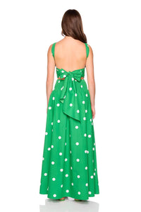 Susana Monaco - POPLIN POLKA DOT TIE BACK TOP
