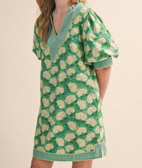 &Merci - Puff Sleeve A-line Mini Dress
