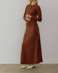All : Row - Dane Knit Maxi Skirt
