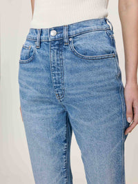 DL1961 - Women's Kristy Cigarette High Rise 29" Jeans in meadow lake - women's jeans - view 4