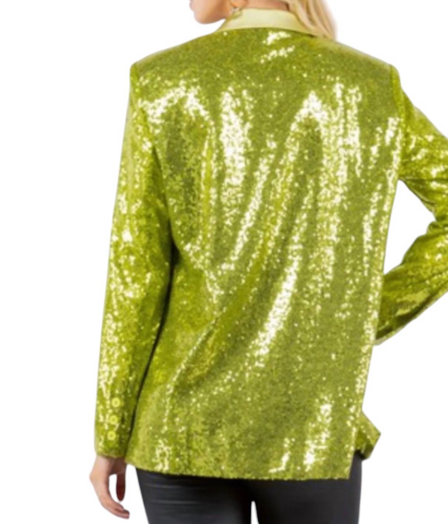Cirka - Oversized Sequin Blazer