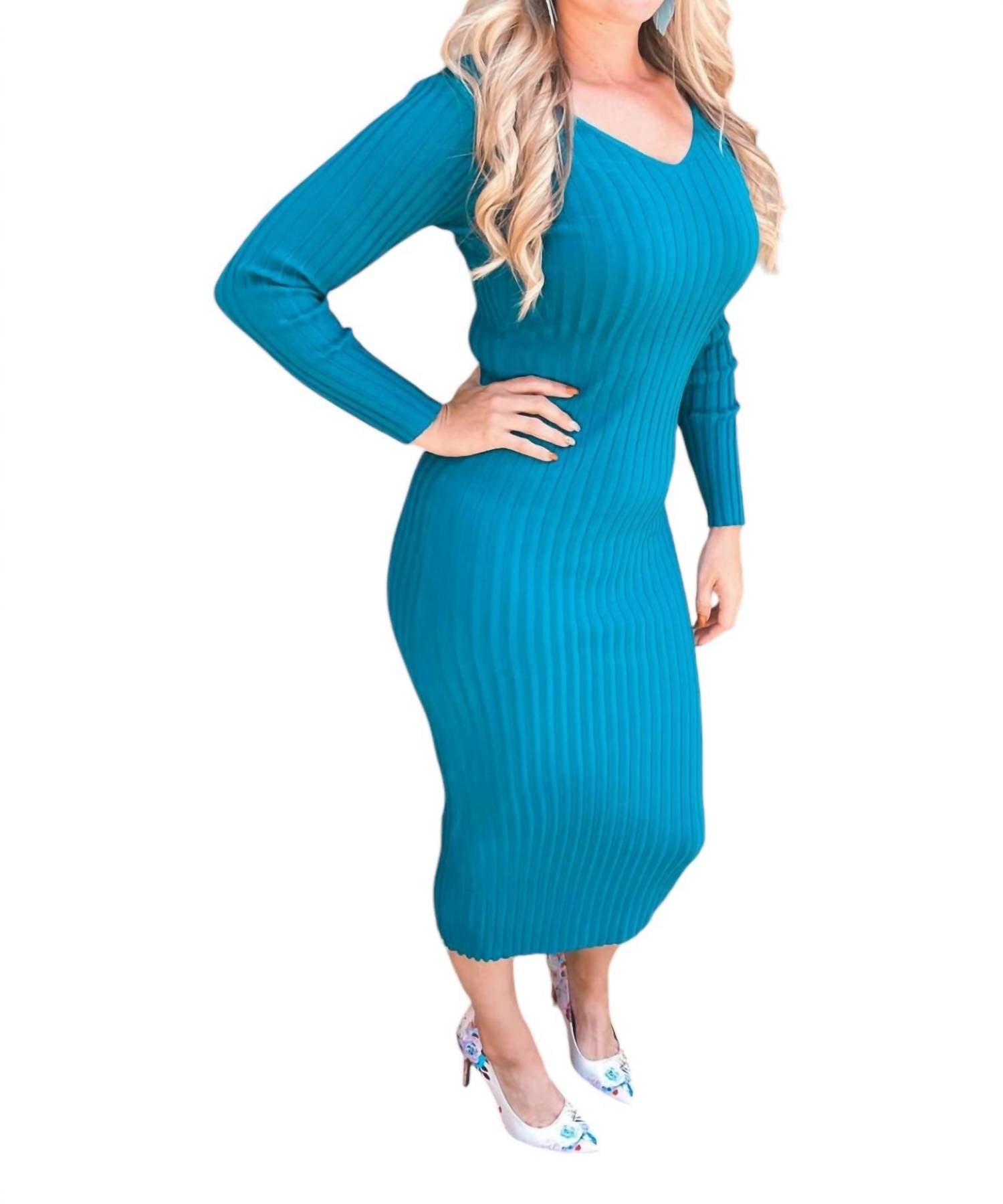 With Love, Molly - Sweaterknit Dress