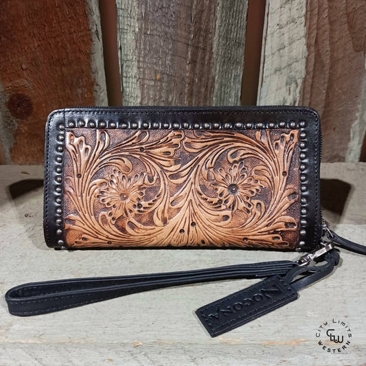 Nocona Belt Co. - Women's Stacey Tooled Wallet