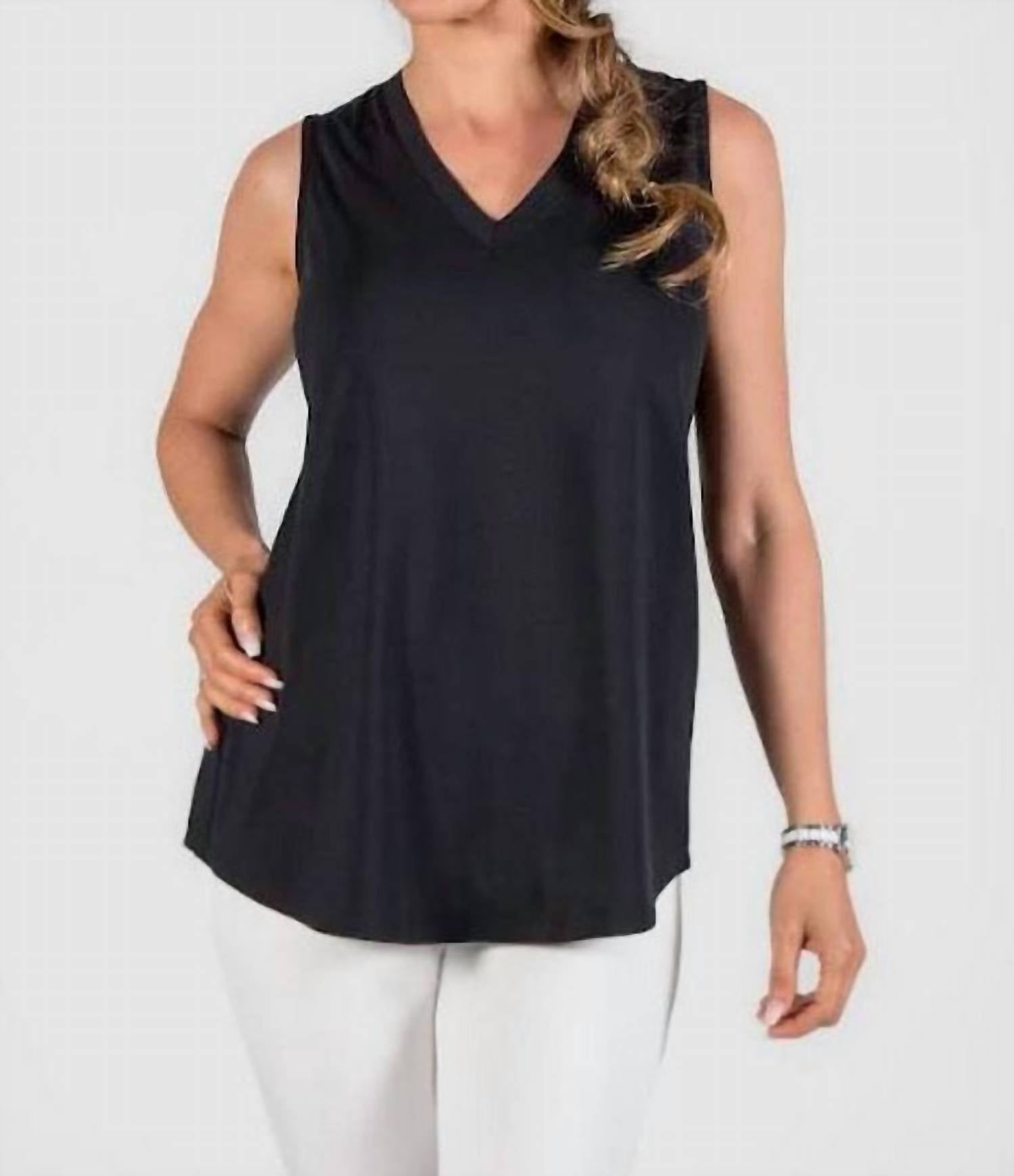 Pure Essence - Bamboo V-neck Tank Top