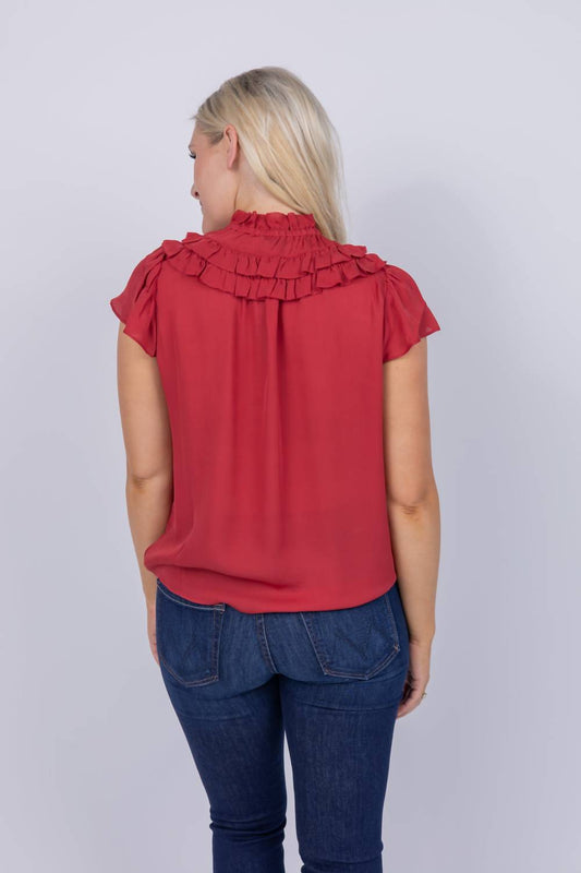 Go By Go Silk - Brunch Date Blouse