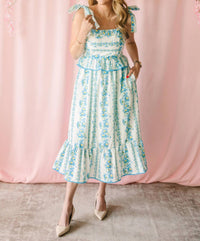 &Merci - Floral Print Midi Dress