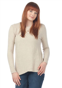 Papillon - Assymetrical Stripe Sweater