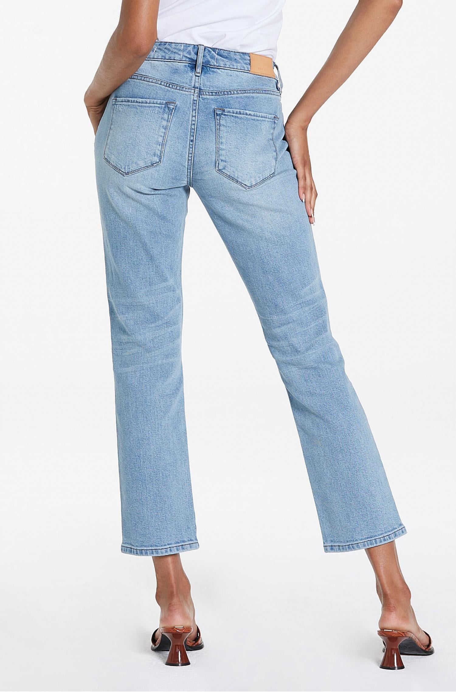 Dear John Denim - Blaire High Rise Ankle Slim Straight Jean
