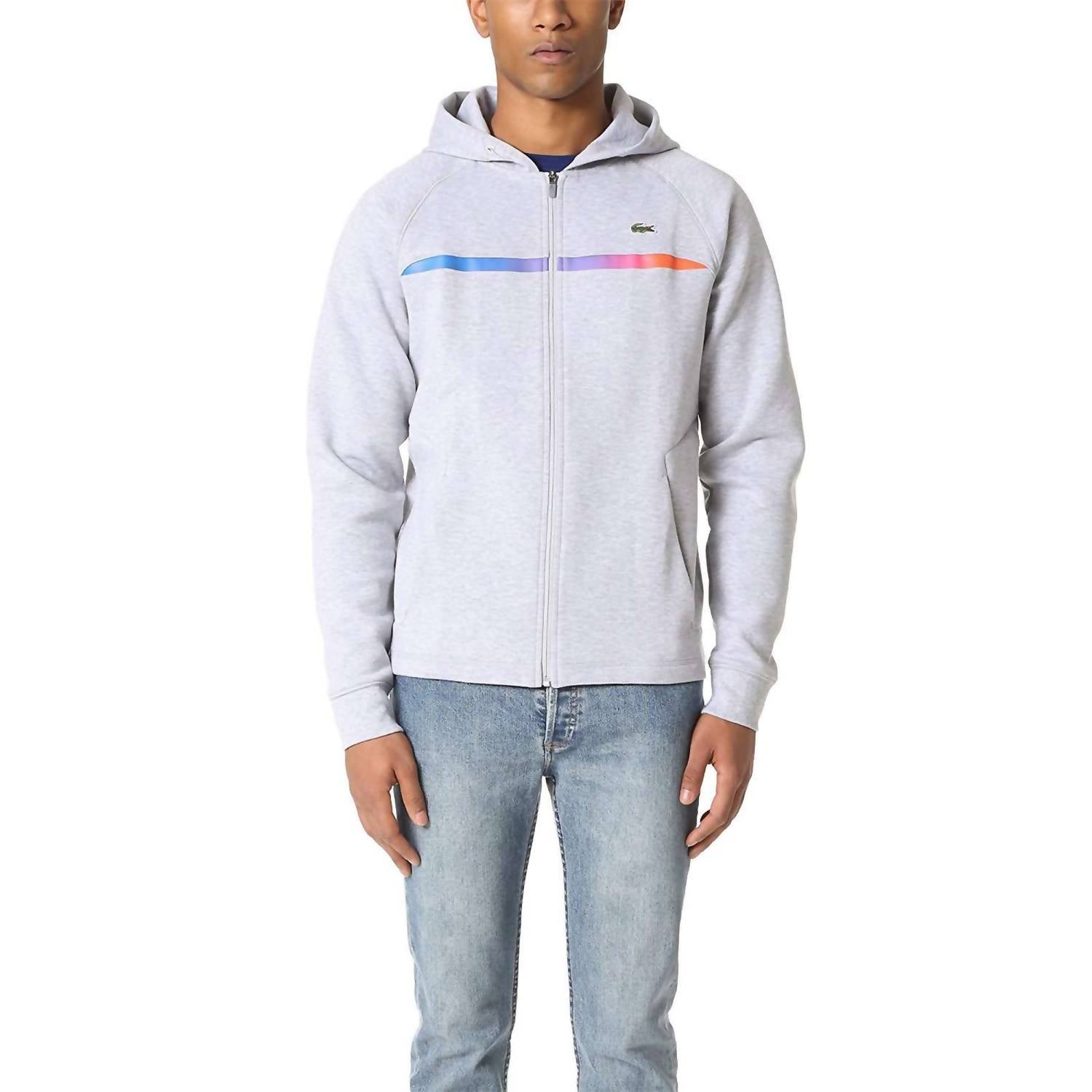 Lacoste - Men's Lifestyle Doubleface Fleece Hoodie