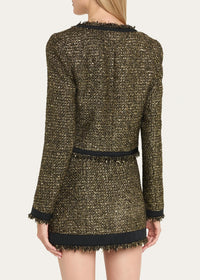 Ulla Johnson - Anisa Tweed U-neck Jacket