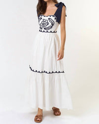 Lalavon - Wandering Hearts Maxi Dress