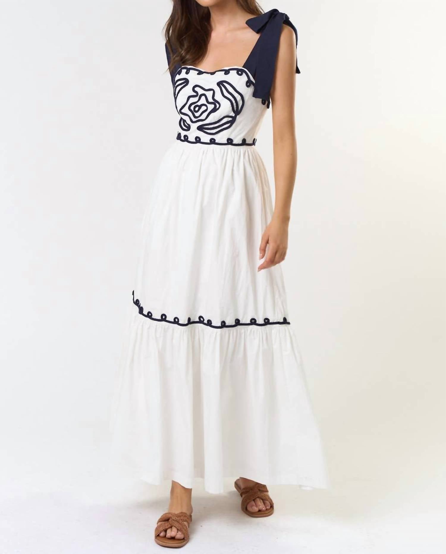 Lalavon - Wandering Hearts Maxi Dress