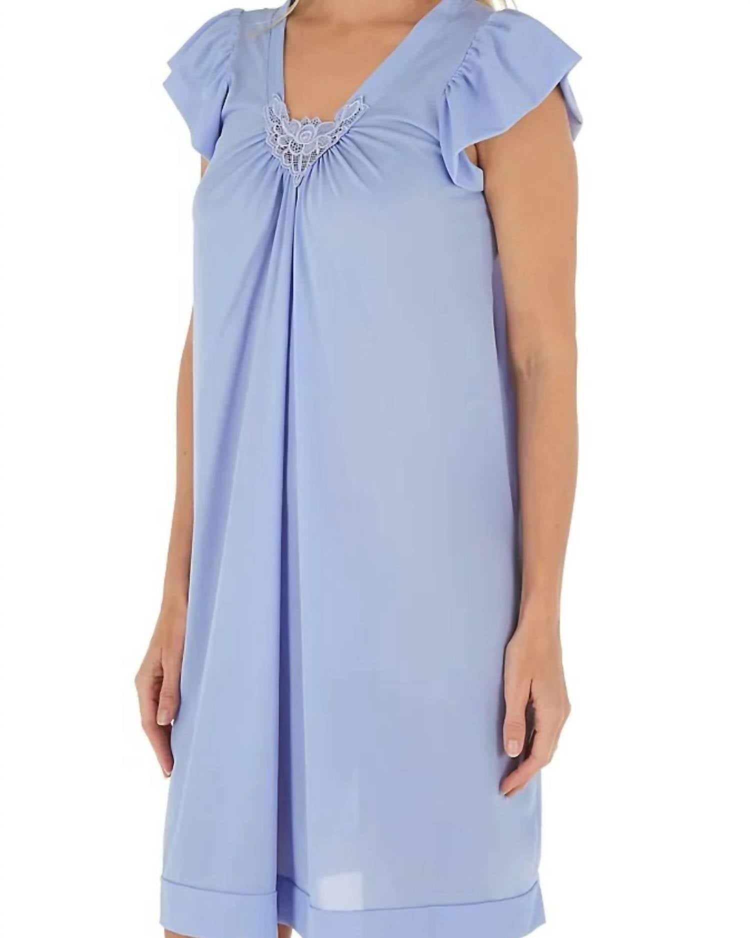 Shadowline Lingerie - Short Cap Sleeve Nightgown