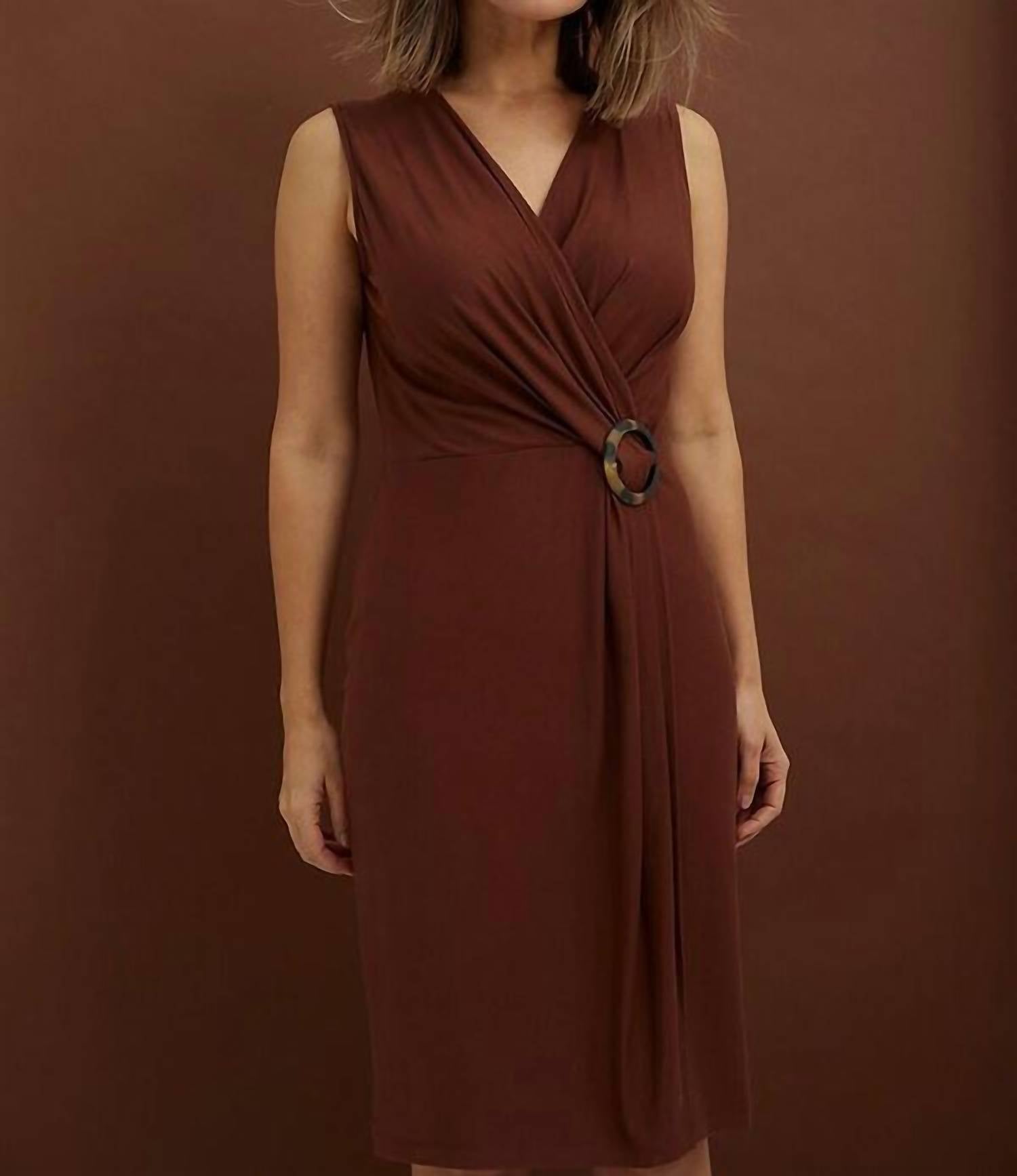 Joseph Ribkoff - Ring Ornament Dress