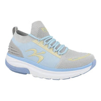 Gravity Defyer Women's Mateem Shoe in silver blue - women's shoe