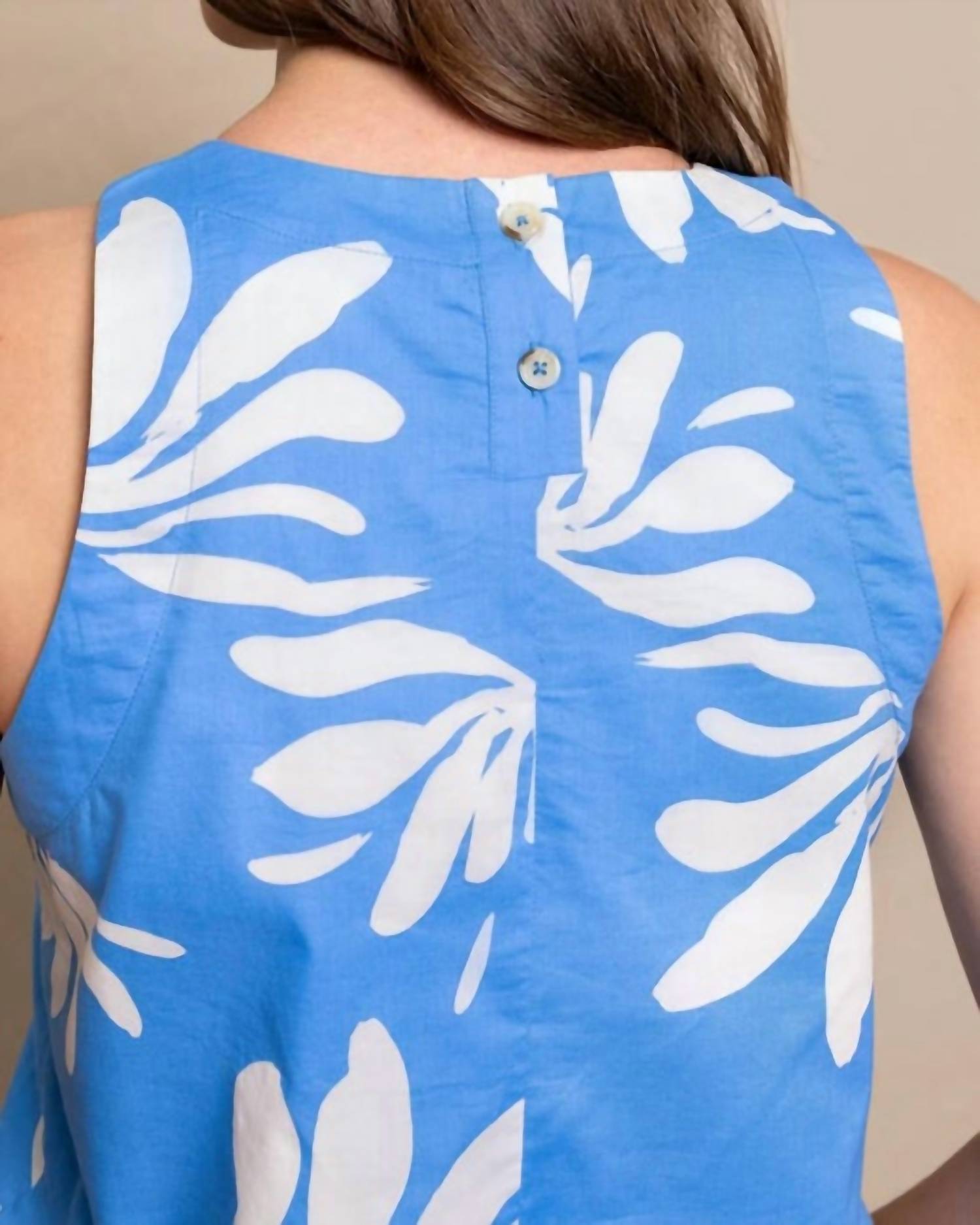 Southern Tide - Simone Leafy Luxe Printed Tank