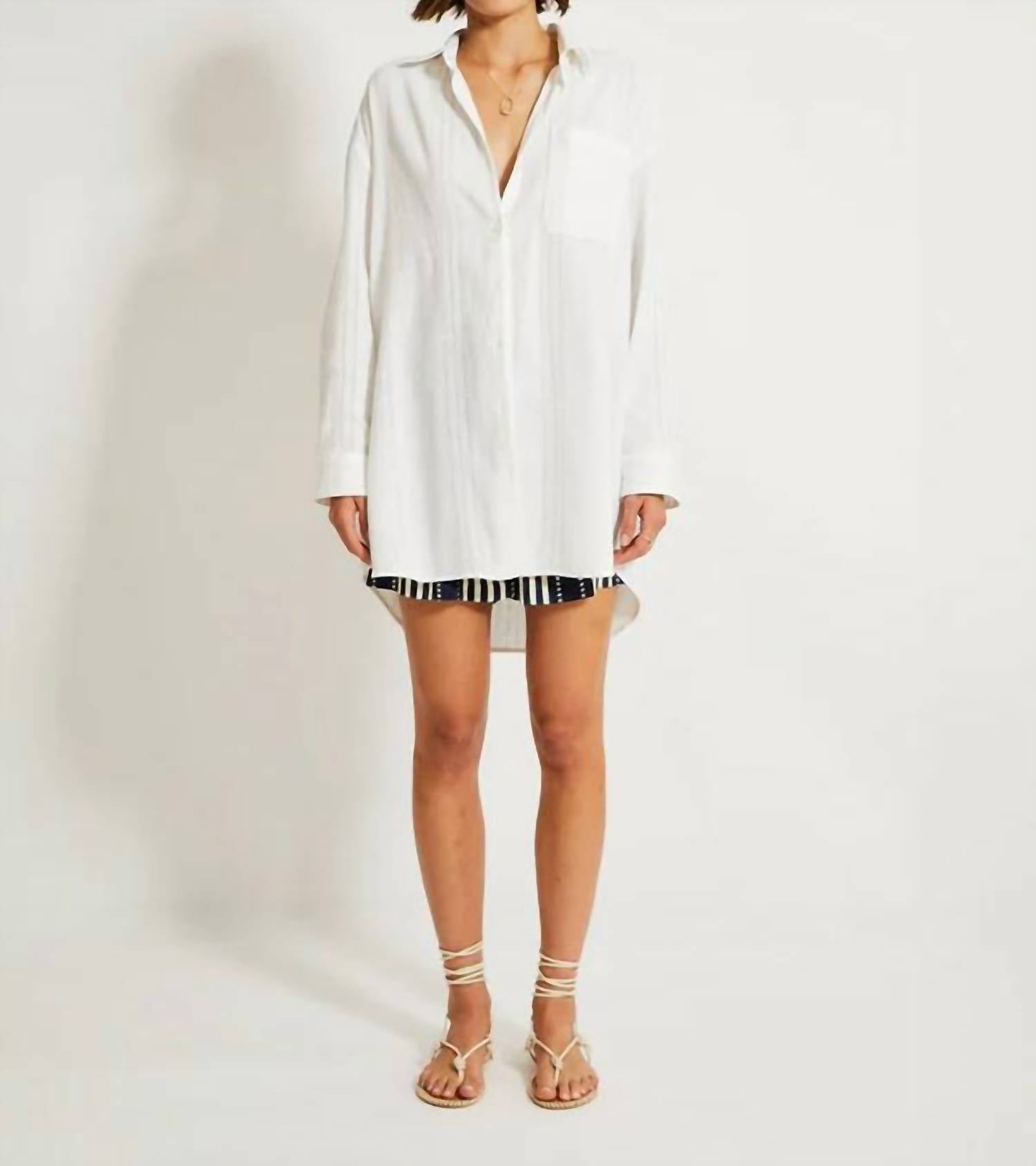 Lemlem - Long Sleeve Mini Dress