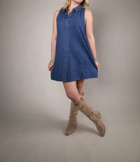 Z Supply - Women's New Day Denim Mini Dress