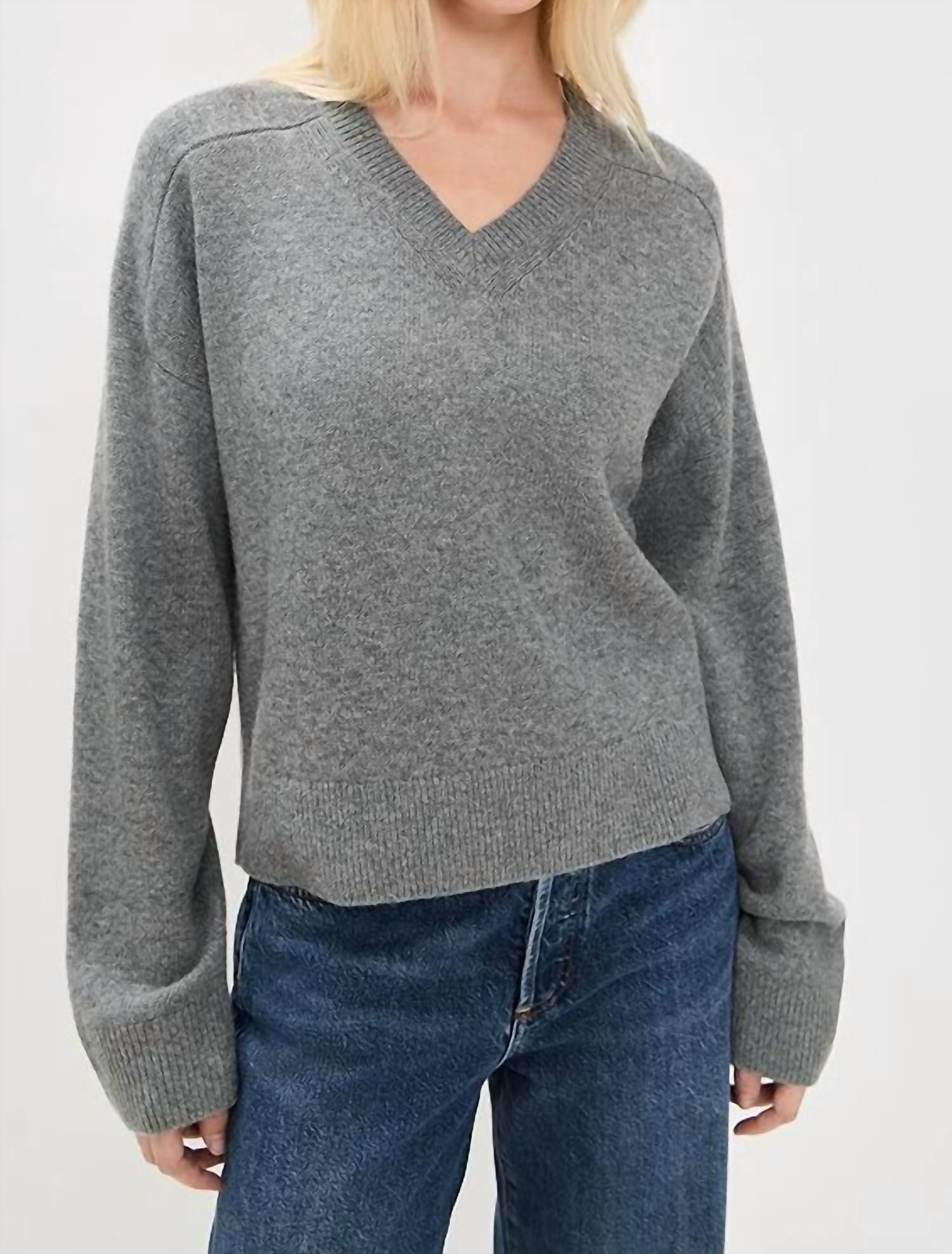 Sold Out Nyc - Cashmere V-neck Top