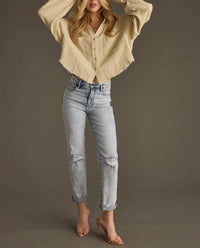 Panache - Gauze Button Up Shirt