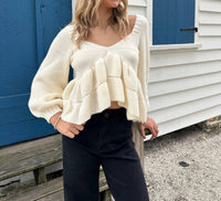 Storia - Timeless Ruffle Sweater